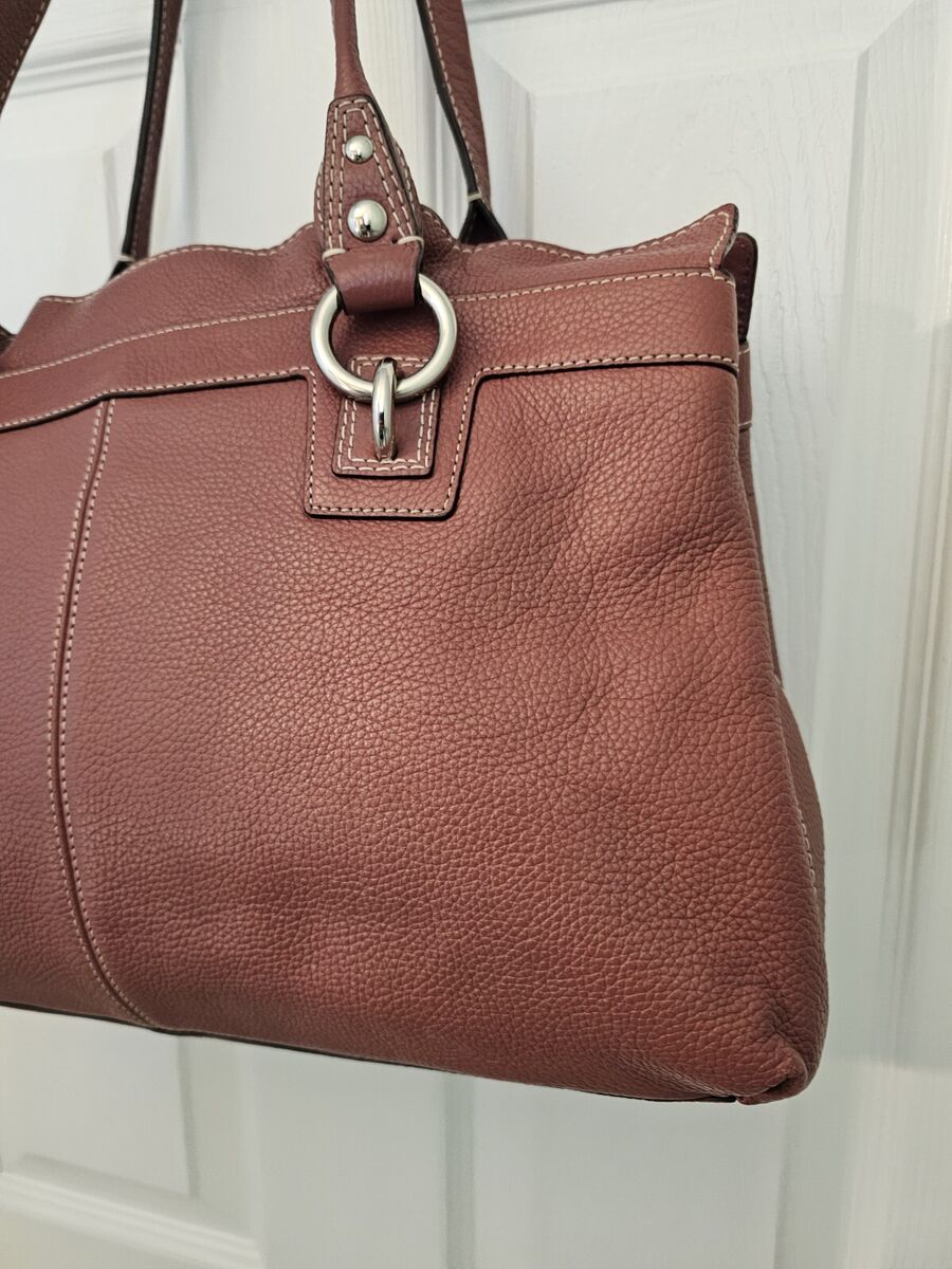 Coach Penelope Pebbled Leather Satchel Mauve Vintage No Coach Penelope Pebbled Leather Satchel Mauve Vintage No