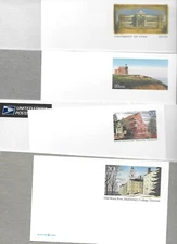 United States Four Postally Issued Postcards as shown - Unused aa