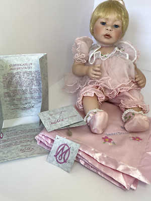Marie Osmond 11'' Doll Sweet Dreams 97/2000 C23027 With COA & Blanket.