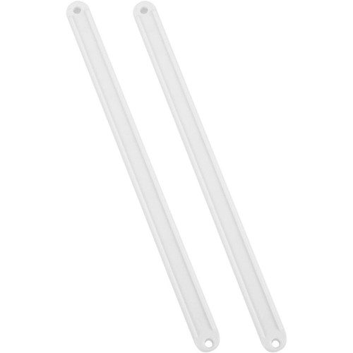 2 Pcs Plastic Drawer Rails Full Extension Slides Replacement Parts - Picture 10 of 12