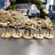 5Pcs/set The Board Game Miniatures Action figure