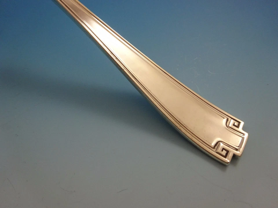 Servicio de cubiertos de plata esterlina Etruscan by Gorham para 6 juego 32 piezas cena Foto 4 de 4