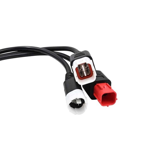 Pour Yamaha 3, 4 et 6 Broches OBD2 Câble Diagnostic OBD Code Erreur Lecteur Adaptateur - Photo 3/6