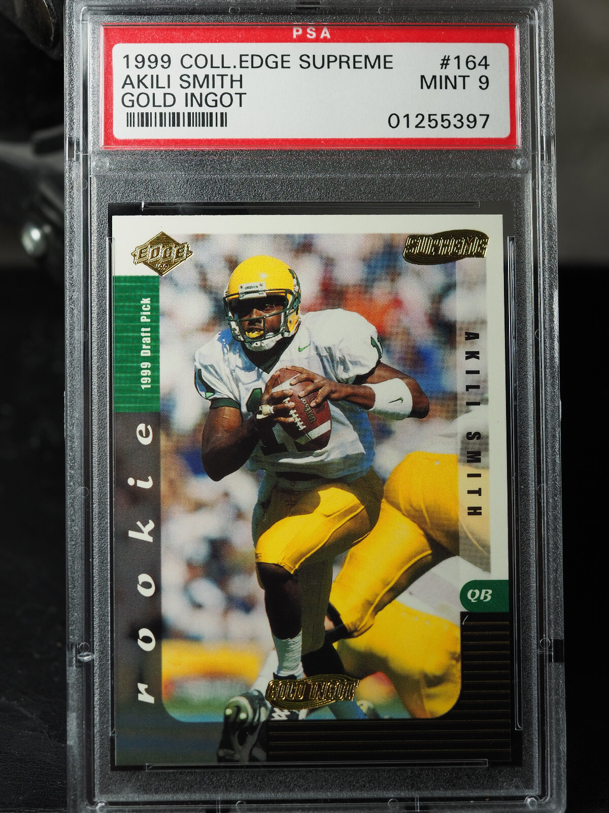 Akili Smith Collector's Edge Supreme #164 Gold Ingot