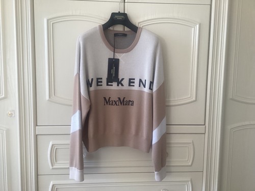 MAX MARA WEEKEND PAIO STRETCH VISCOSE SWEATER, SIZE M , NEW