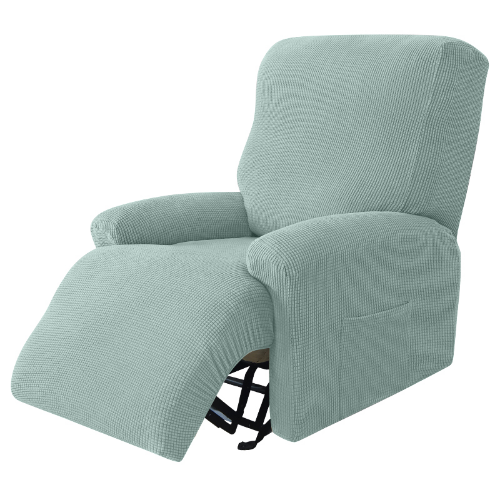 Polar Fleece Recliner Sofa Cover Elastic Relax Armchair Cover Sofa Covers - Picture 17 of 36