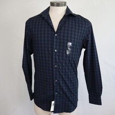 Geoffrey Beene Shirt Mens Small 14-14.5 32/33 Slim Fit Button Up Long Sleeve NWT