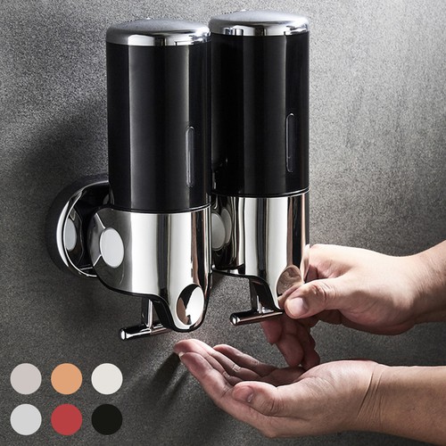 Hand-pressed Shampoo Dispenser Easy Install Hangable Liquid Soaps Container - Picture 8 of 18