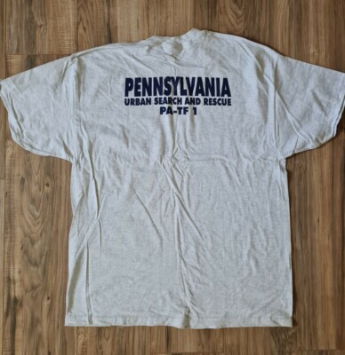 Men's T-Shirt PENNSYLVANIA NATIONAL US&R EMERGENCY MANAGEMENT AGENCY SizeXL(i9)