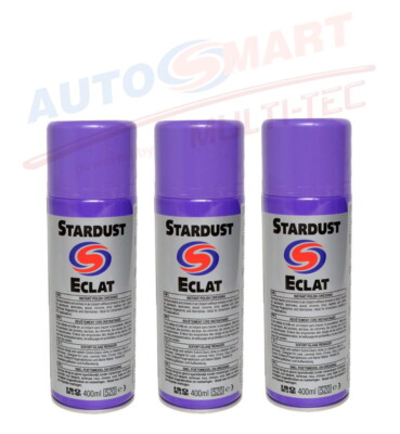 Set 3 x 400 ml AUTOSMART Stardust Wonder Polish Sprühglanz Magic Clean + 3 MF