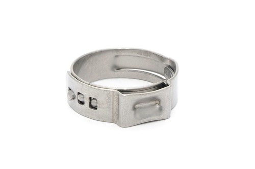 HPS Stainless Steel Ear Clamp Effective Range: 31.8mm - 35.0mm, 10 pcs per Pack - Picture 3 of 6