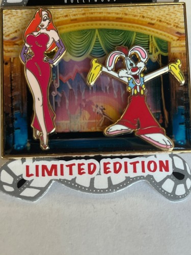 Rare Disney Jessica Rabbit LE Pin LE 300 Soda Hollywood new G8 - Picture 2 of 4