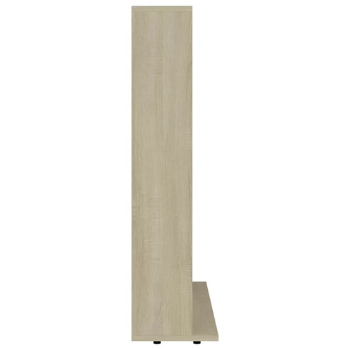 CD DVD Storage Cabinet Stand Organiser Display Bookshelf Rack Shelves Sonoma Oak - Picture 5 of 8