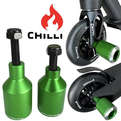 Chilli Pro Scooter Rocket Stunt-Scooter PegsTret Roller Grind Stangen Grün