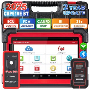 LAUNCH CRP919E BT PRO OBD2 Bidirectional Diagnostic Scanner Tools Key Coding