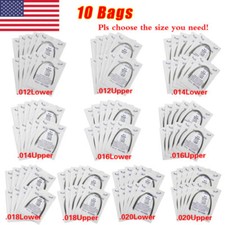 100pcs Dental Orthodontic Elastic Niti Arch Wires Round Ovoid Form 10 bags Or