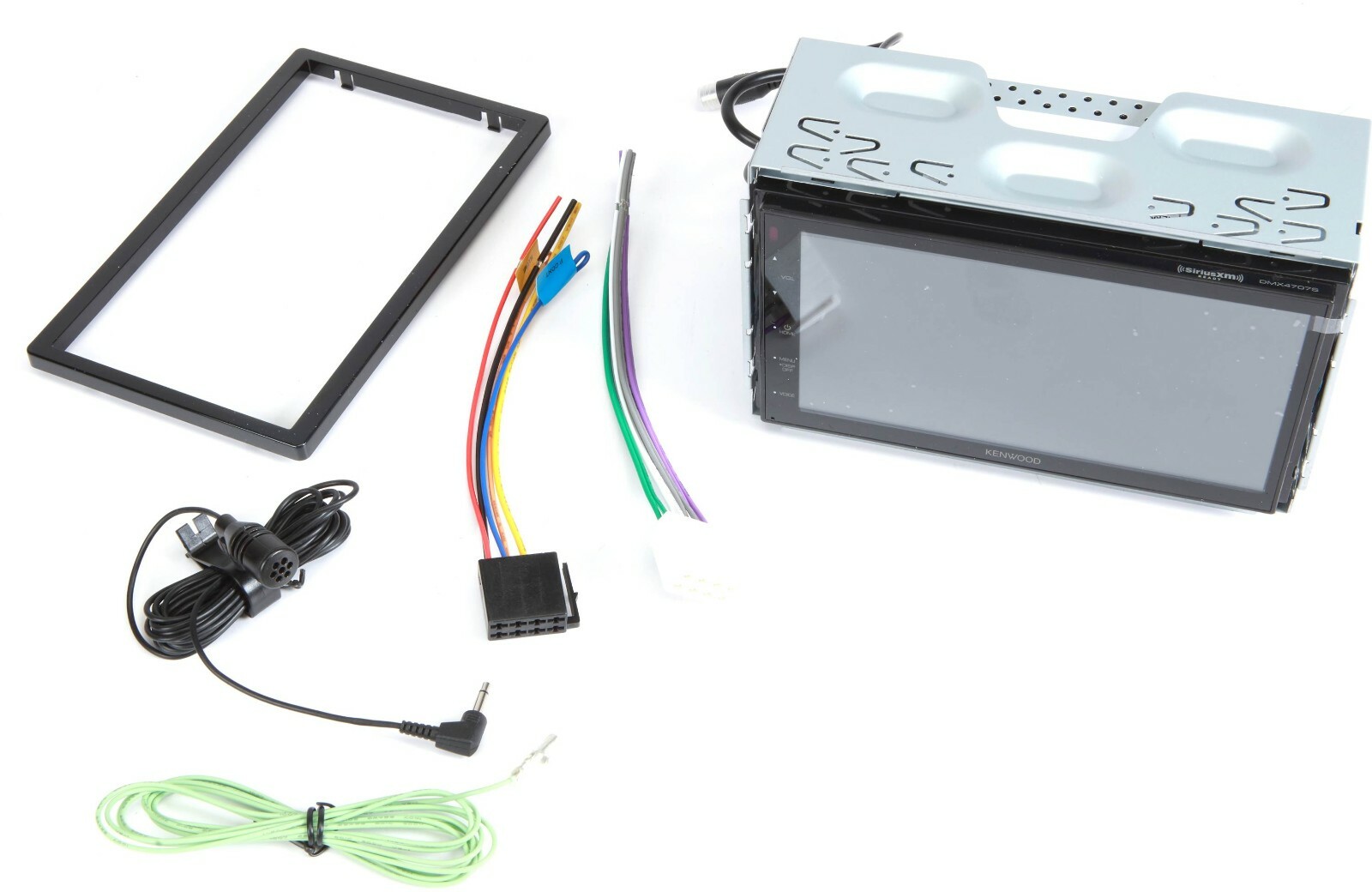 Kenwood DMX4707S Apple CarPlay Android Auto USB Mirroring Bluetooth