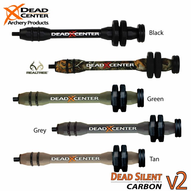 Dead Center Dead Silent Carbon XS Stabilizer Black 10 in