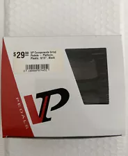 VP Components Grind Pedal - Platform, Plastic, 9/16", Black (ONE PIECE)