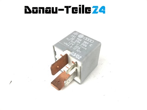 Audi VW Seat Skoda Relai 191906383C Kraftstoffpumpe Relai 191906383C