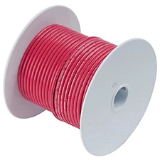 Ancor 108802 Red 10 AWG Tinned Copper Wire - 25'