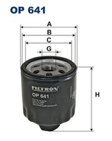Filtron OP 641 ÖLfilter FÜR Audi Seat Skoda VW