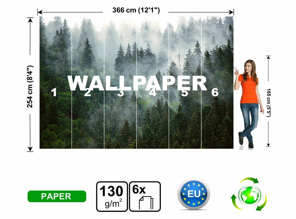 PrintSky Barbershop Tools Vintage Photo Wallpaper Mural - 366x254cm, Free Glue