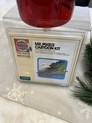 SEALED Mr Pixels Cartoon Kit on 5.25'' Disk for Commodore 64 / 64C / 128D / 128