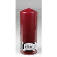 Stumpenkerze Bordeaux 20Cm Weihnachtskerze Wachskerze Weihnachtsdeko