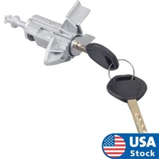 NEW Left Driver Door Lock Cylinder Barrel Assembly W/ 2 Keys Fit For BMW X5 E53
