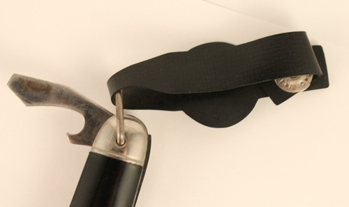 Vintage Hopalong Cassidy Pocket Knife & Vinyl Belt Loop Great Condition - Picture 7 of 14