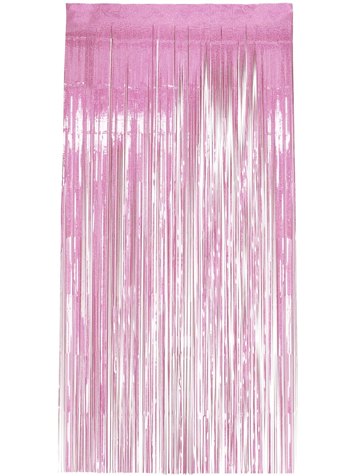 Smiffys Holographic Foil Curtain Backdrop, Pink 91x244cm / 36x96in, Party & Carn