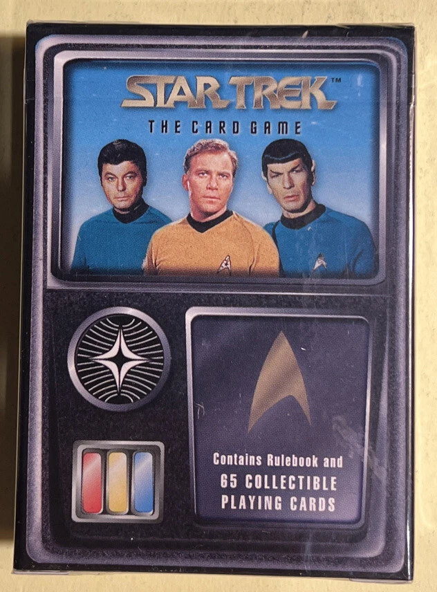 Star Trek: The Card Game Sealed Collectible Card Game Packs for
