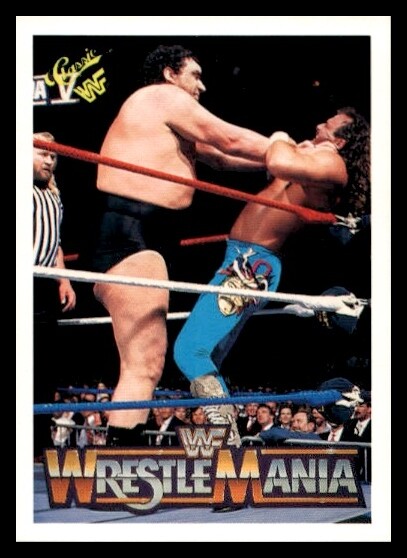 アンドレ・ザ・ジャイアント カード 1990 Classic Andre the Giant Wrestlemania V Wrestling Card #78 WWF
