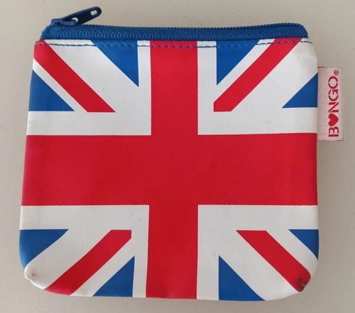 Kleine PVC-Münzbörse mit britischer Flagge von Bongo