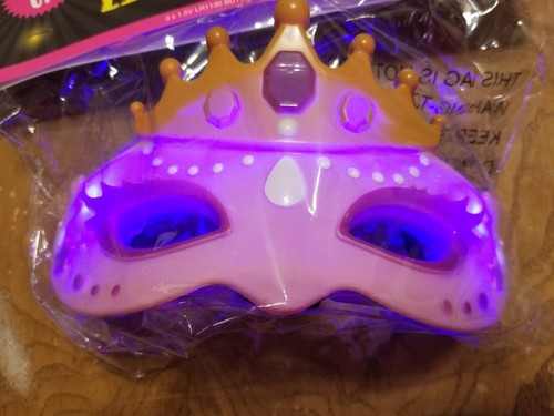 Light-up MASK Princess Fun Costume Mask for Party, NEW YEAR Mardi Gras, Dress up - Picture 5 of 10