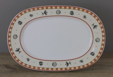 Winterling Dessina Clivia rot gelb Servierplatte Platte Beilagenplatte 31 x 21cm