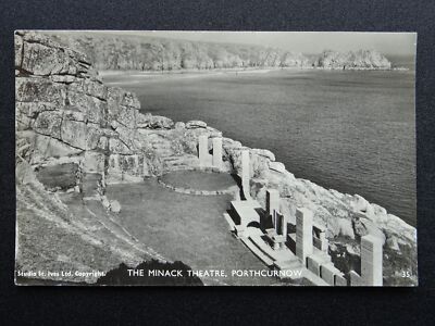 Cornwall PORTHCURNOW Das Minack Theater ca. 1950er RP Postkarte von Studio St Ives Ltd