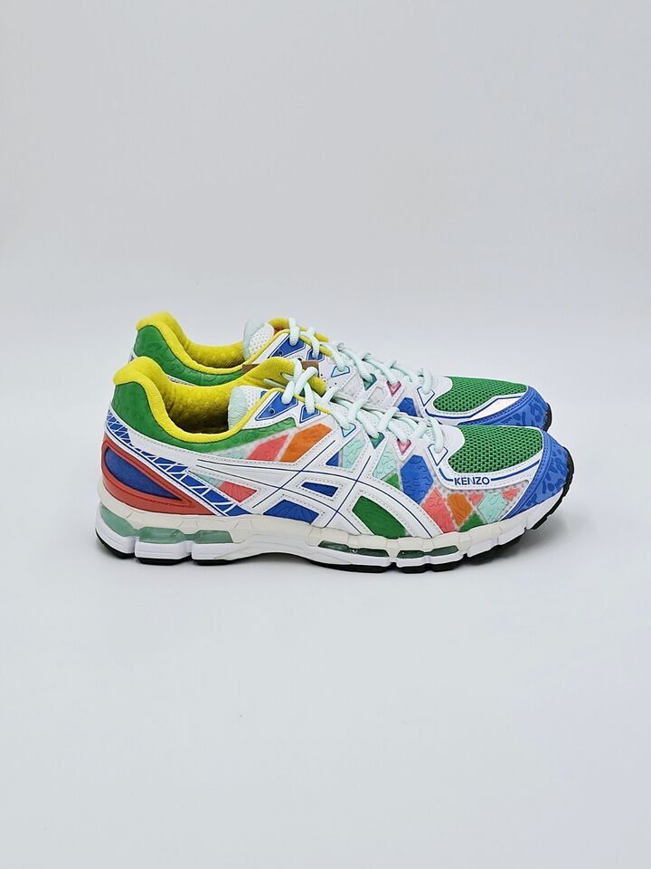 KENZO x asics【 Gel-Kayano 20 Cyan】 KENZO x ASICS GEL-KAYANO 20 | SNKRDUNK Magazine
