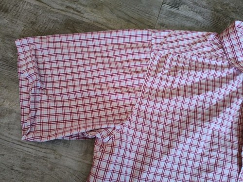 Ariat Pro Series Jericho Plaid Shirt Short Sleeve Button Up Mens Workwear EUC L - Picture 6 of 15