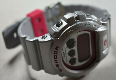 Casio G Shock DW-6900CB-8 Silver Strap Pink/Silver Men's Casio G Shock DW-6900CB-8 Silver Strap Pink/Silver Men's