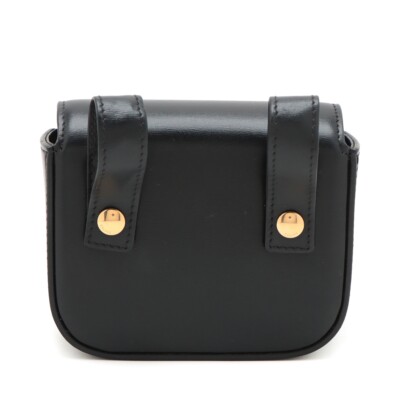 【CELINE】TRIOMPHE BELT BAG Celine Triomphe Leather Belt Bag Black | eBay