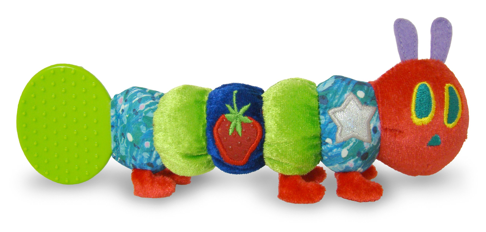 very hungry caterpillar teether rattle