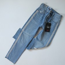 Crop Straight Jeans Diamond 