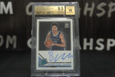 BRANDON CLARKE 2019-20 DONRUSS OPTIC RATED ROOKIE AUTO GEM MINT PSA 10 79a