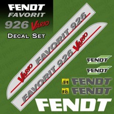 Fendt Favorit 926 Vario (2001) Tractor Aftermarket Decal Aufkleber Sticker Set