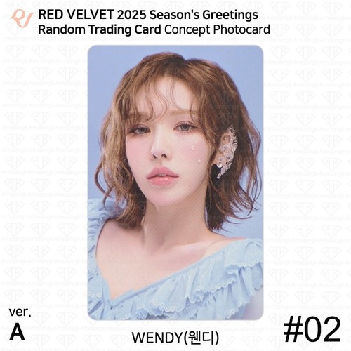 Red Velvet 2025 Season's Greetings Random Trading Card Concept Selfie Photocard - Bild 13 von 112