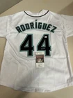 Julio Rodriguez Autograph Auto Seattle Mariners Custom White Baseball Jersey JSA