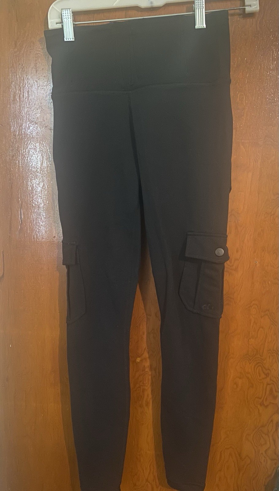 Curves & Combat Boots Concealed Carry Leggings Women’s Sz Small Black W/Pockets