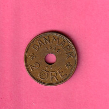 Denmark Two Ore (Danmark  2 Øre) 1936 N VF  KM 47.2  (D2-082) COMBINE ORDERS